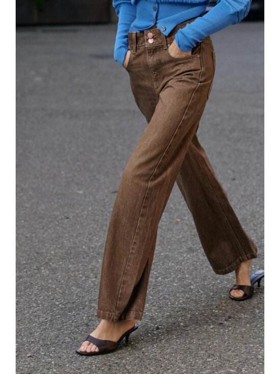 Zara Denim - ZARA Z1975 MID-RISE WIDE LEG JEANS